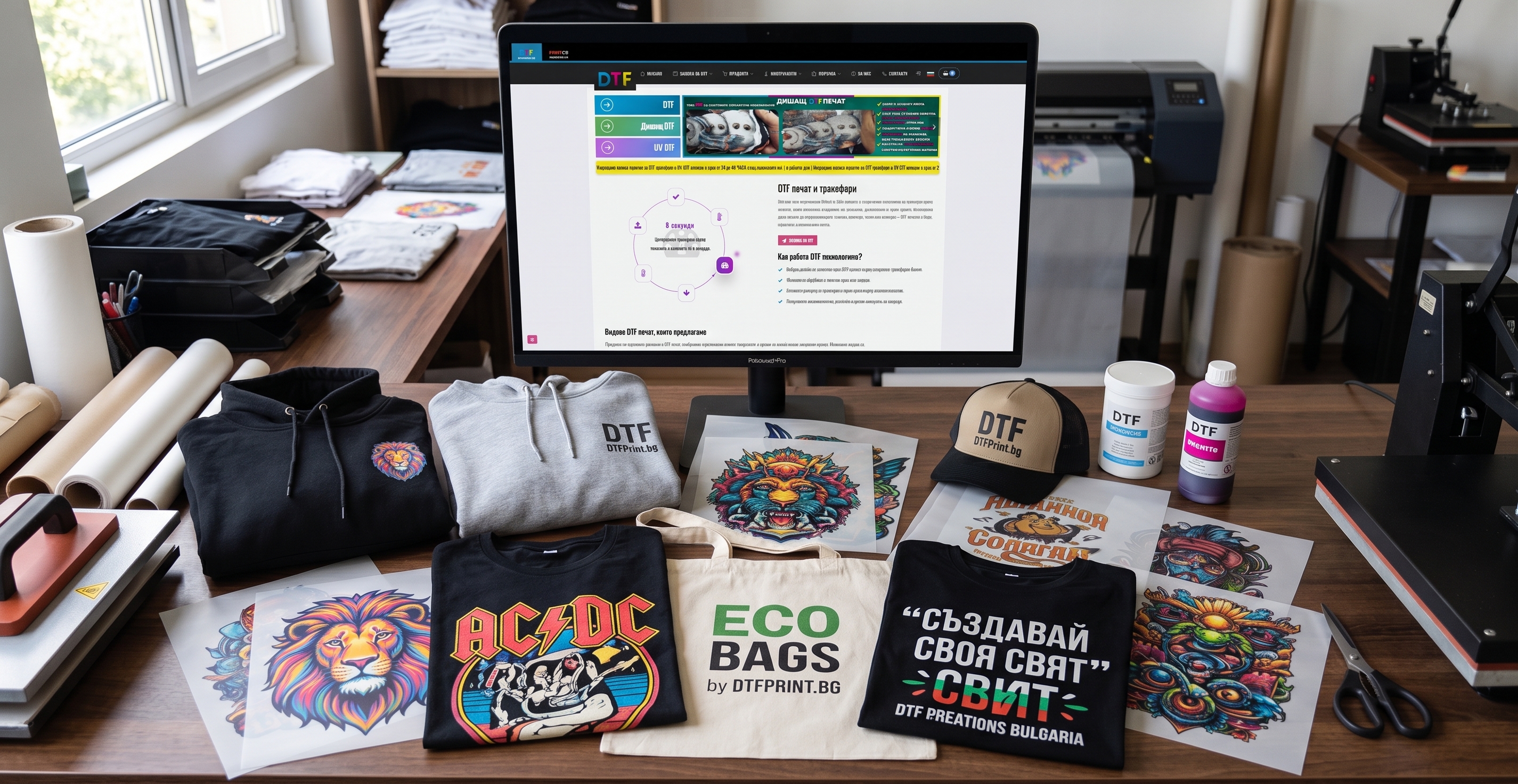 Идеи за бизнес с DTF печат: Какво можете да създадете?
